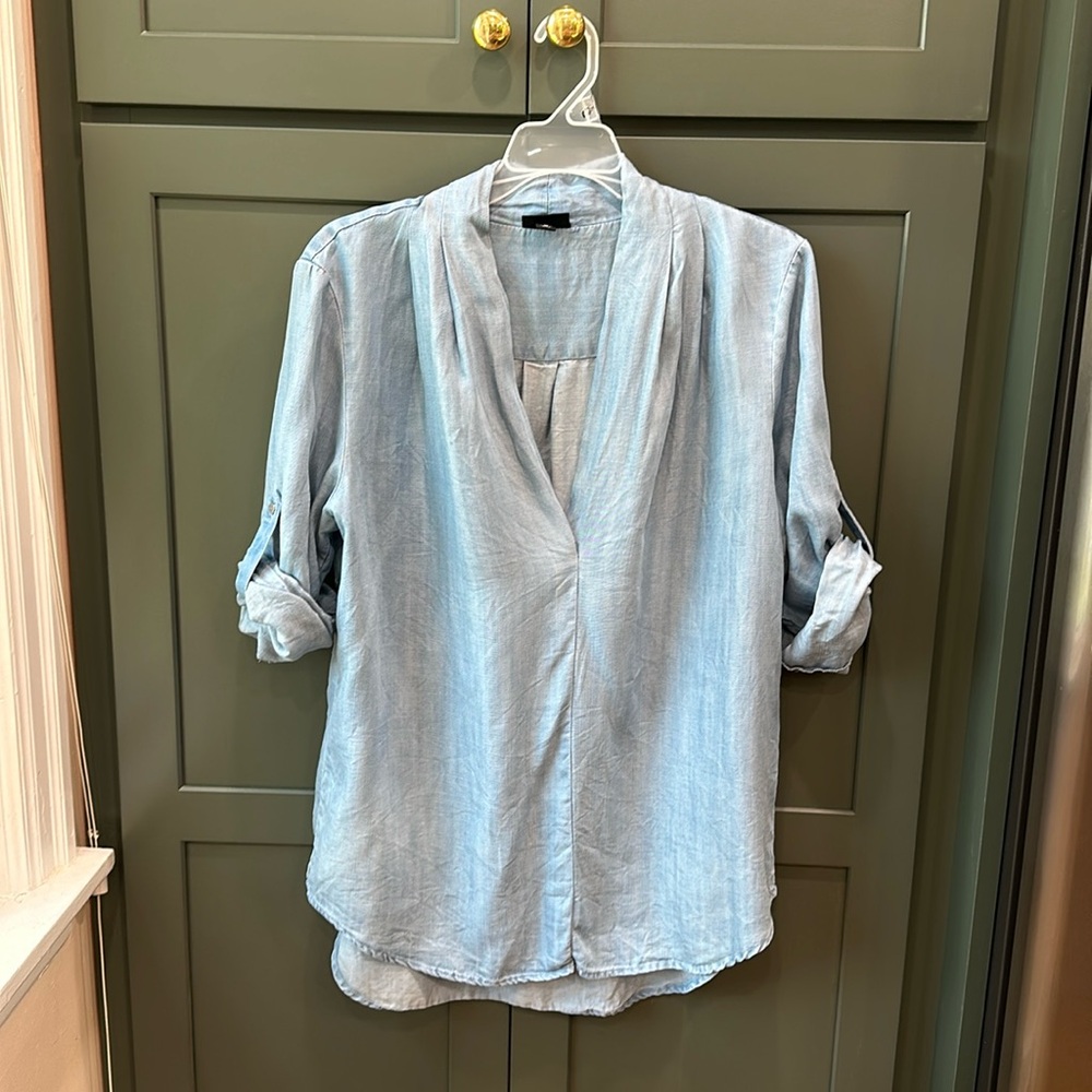 Chambray Top